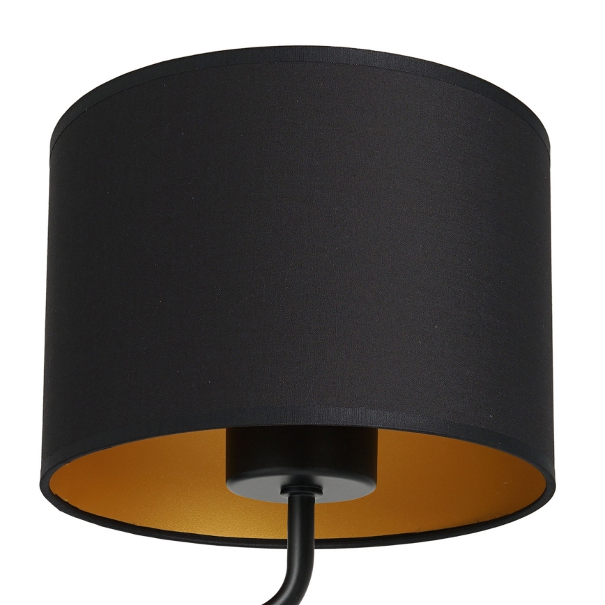 Wandleuchte ARDEN 1xE27/60W/230V schwarz/golden