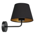 Wandleuchte ARDEN 1xE27/60W/230V schwarz/golden