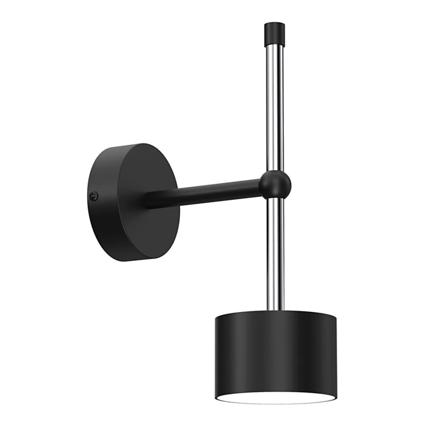 Wandleuchte ARENA 1xGX53/11W/230V schwarz/glänzendes Chrom