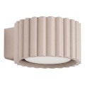 Wandleuchte AURA 1xGX53/10W/230V taupe