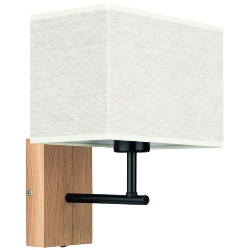 Wandleuchte BOHO 1xE27/25W/230V Eiche