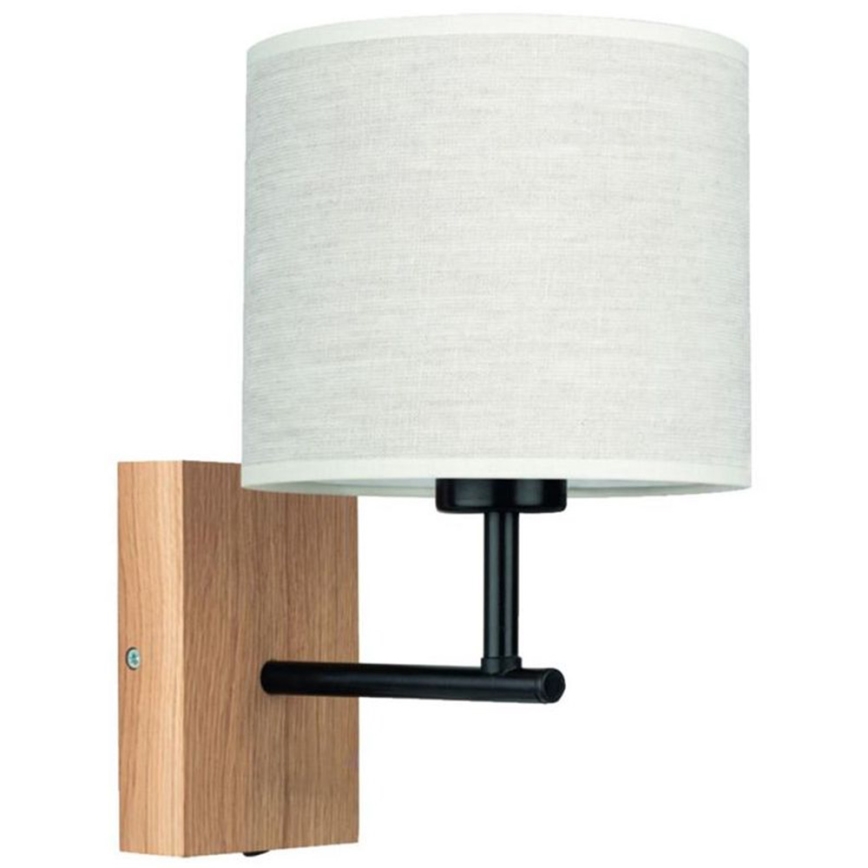 Wandleuchte BOHO 1xE27/25W/230V Eiche