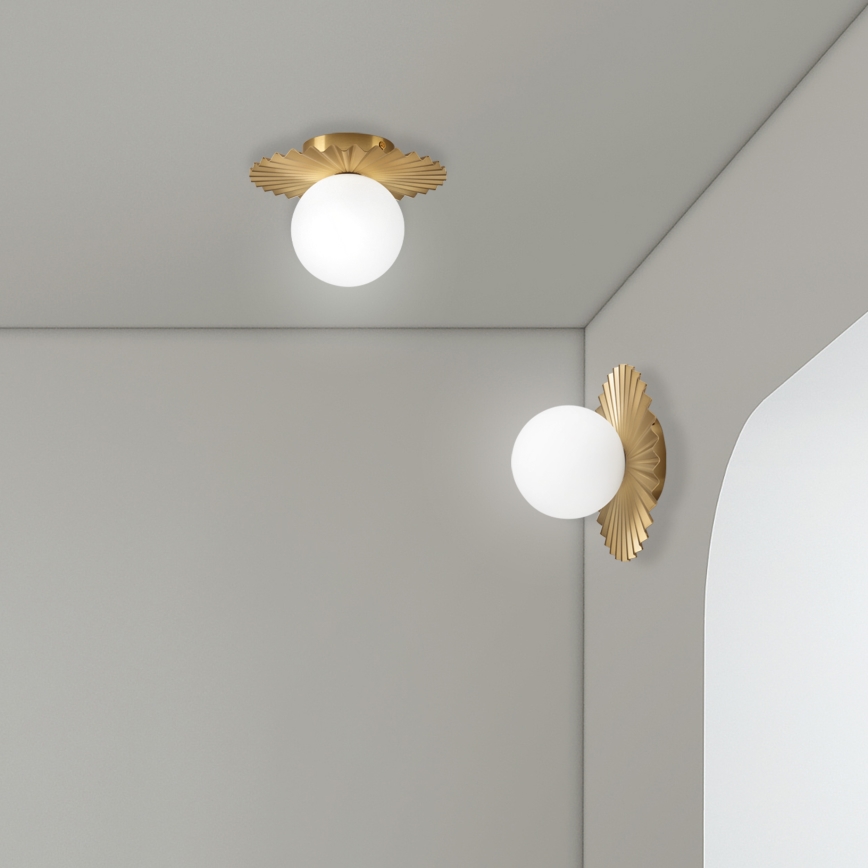 Wandleuchte CHITA 1xG9/5W/230V goldfarben