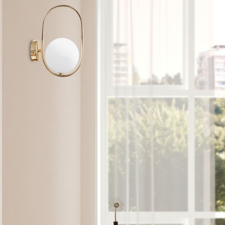 Wandleuchte CORDEL 1xG9/28W/230V golden