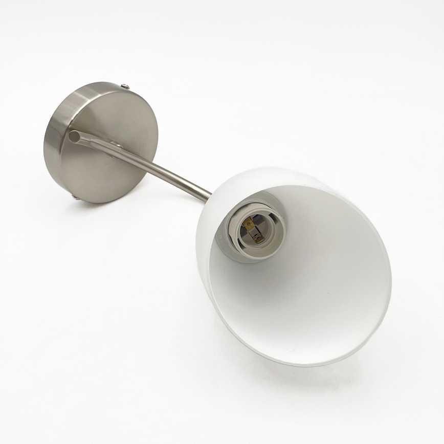 Wandleuchte DONNA 1xE27/60W/230V Nickel