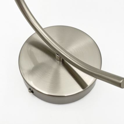 Wandleuchte DONNA 1xE27/60W/230V Nickel