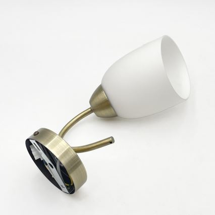 Wandleuchte DONNA 1xE27/60W/230V Patina