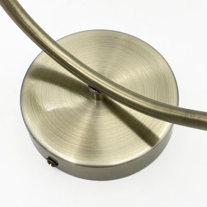 Wandleuchte DONNA 1xE27/60W/230V Patina