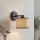 Wandleuchte ECO 1xE27/15W/230V beige/Rattan