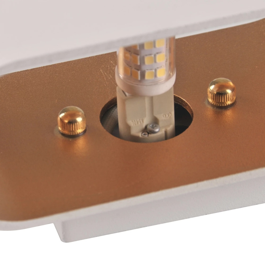 Wandleuchte ELISSA 1xG9/10W/230V weiß