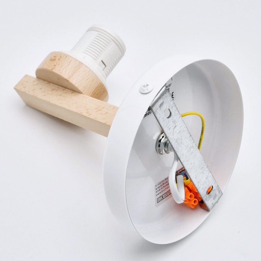 Wandleuchte ELLIE 1xE27/60W/230V Buche