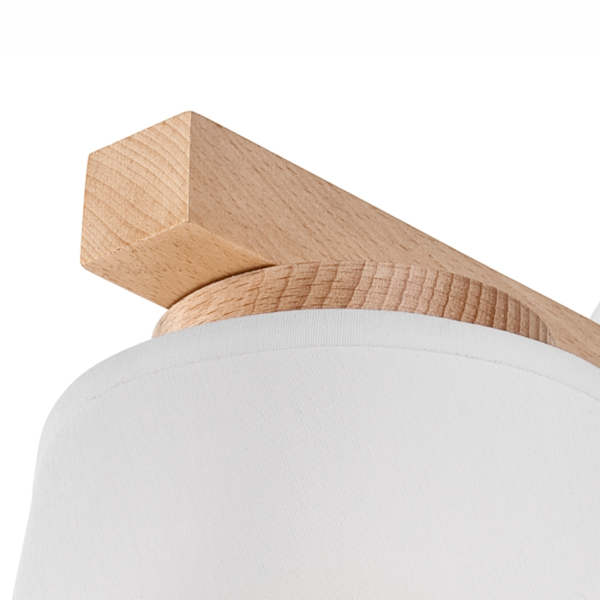 Wandleuchte ELLIE 1xE27/60W/230V Buche