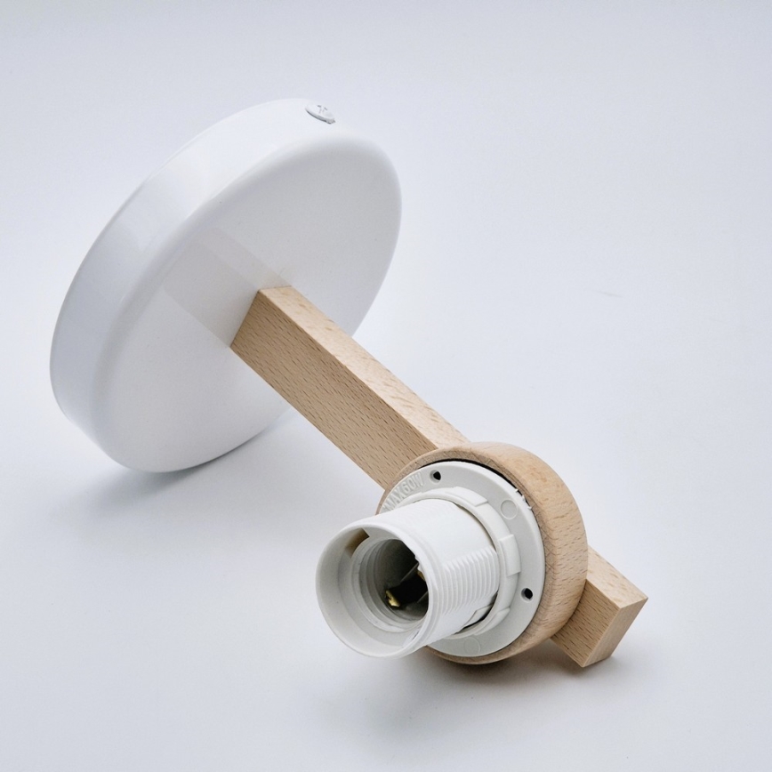 Wandleuchte ELLIE 1xE27/60W/230V Buche