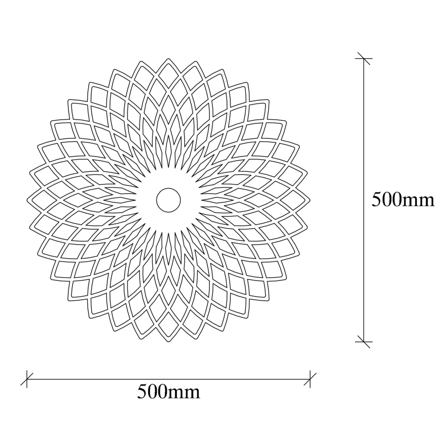 Wandleuchte FELLINI 1xE27/100W/230V