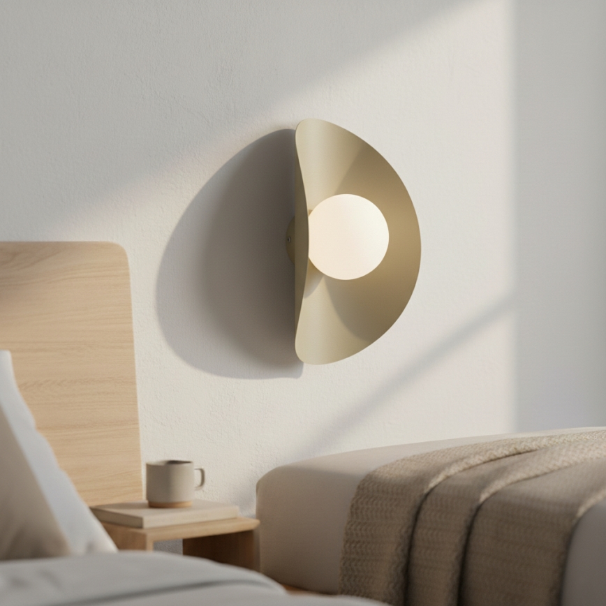 Wandleuchte FIERO 1xG9/8W/230V beige