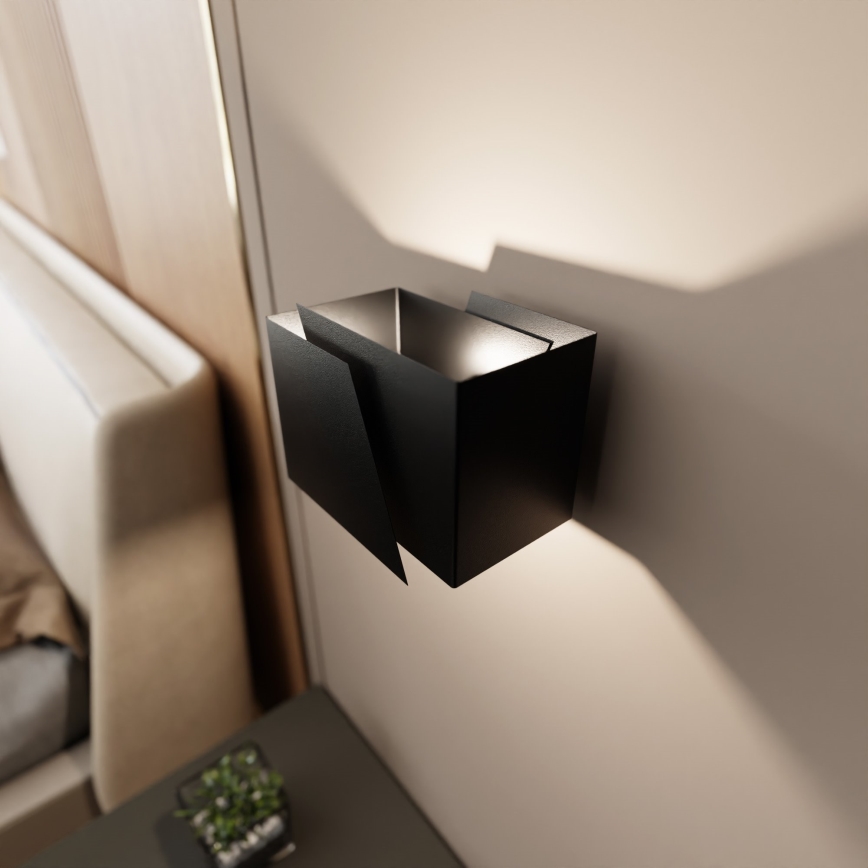 Wandleuchte FROST 1xG9/8W/230V schwarz