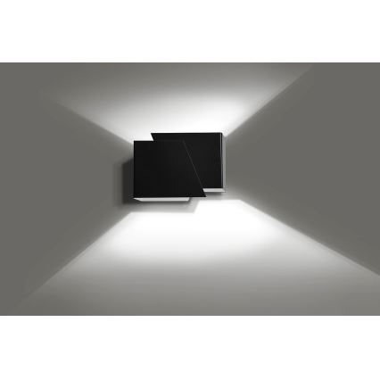 Wandleuchte FROST 1xG9/8W/230V schwarz