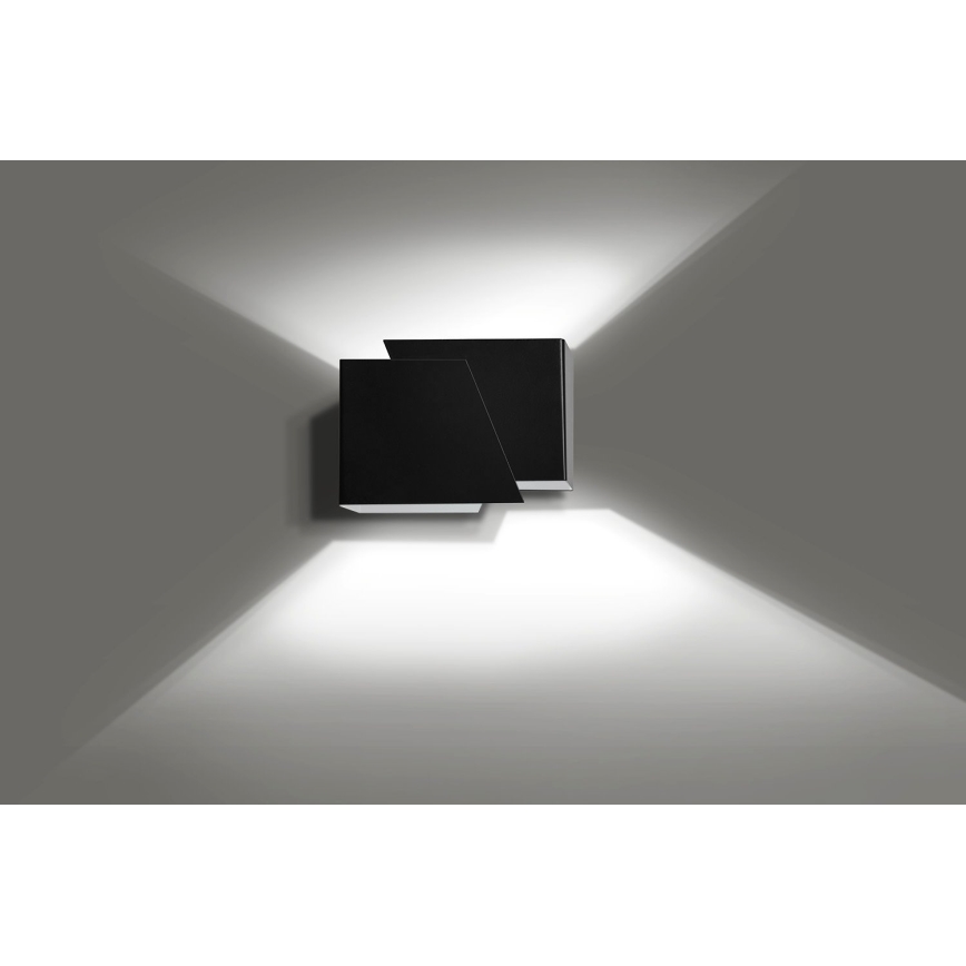 Wandleuchte FROST 1xG9/8W/230V schwarz
