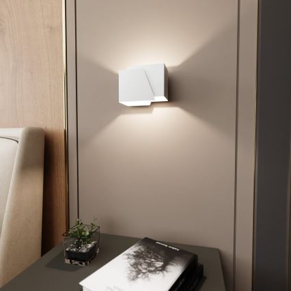 Wandleuchte FROST 1xG9/8W/230V weiß