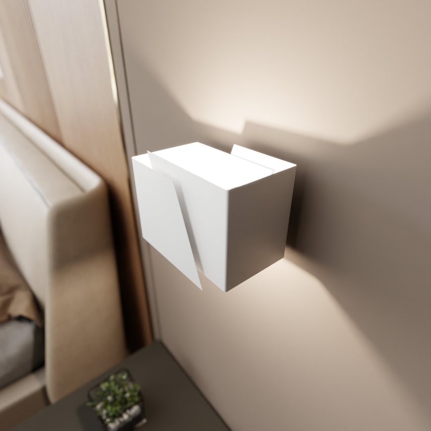 Wandleuchte FROST 1xG9/8W/230V weiß