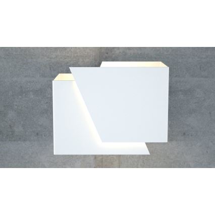 Wandleuchte FROST 1xG9/8W/230V weiß