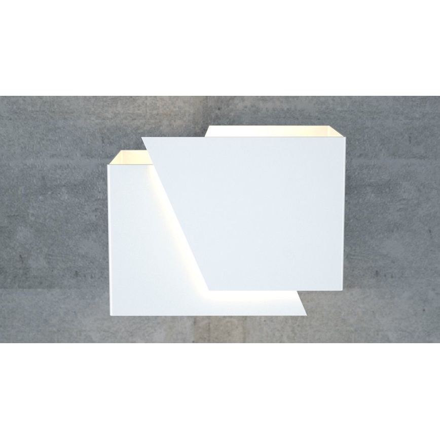 Wandleuchte FROST 1xG9/8W/230V weiß