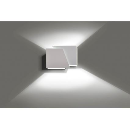Wandleuchte FROST 1xG9/8W/230V weiß