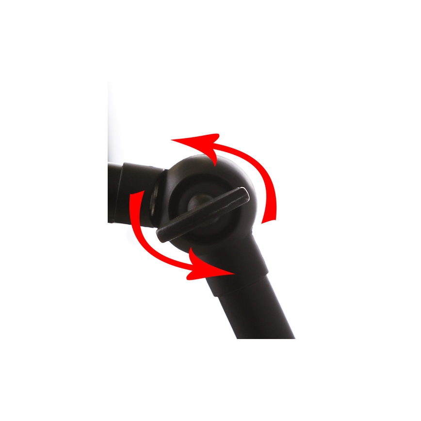 Wandleuchte FUNDO 1xE27/40W/230V schwarz/gold