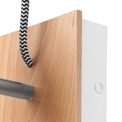 Wandleuchte GUSTAVO 1xE27/60W/230V Buche