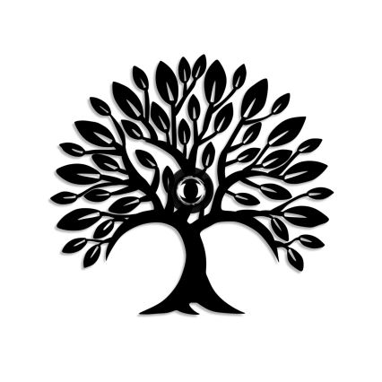 Wandleuchte HEART TREE 1xE27/40W/230V schwarz