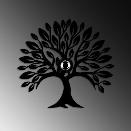 Wandleuchte HEART TREE 1xE27/40W/230V schwarz