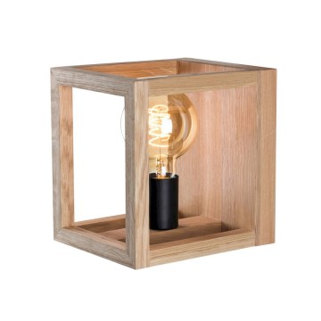 Wandleuchte KAGO 1xE27/40W/230V Eiche