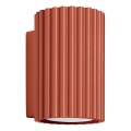 Wandleuchte KARBON 1xGU10/10W/230V rot