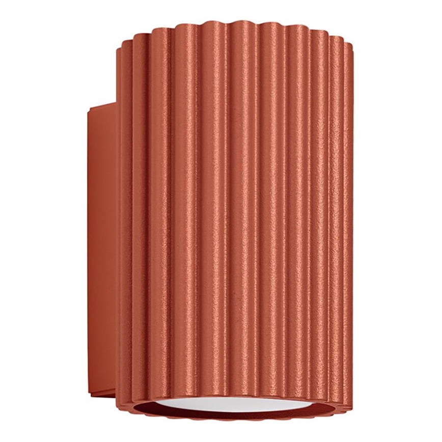 Wandleuchte KARBON 1xGU10/10W/230V rot