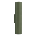 Wandleuchte KARBON 2xGU10/10W/230V grün