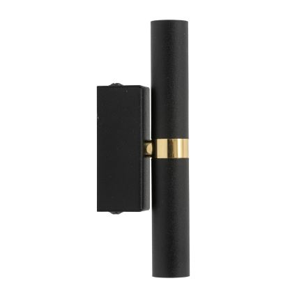 Wandleuchte LAGOS 2xG9/3W/230V schwarz/golden
