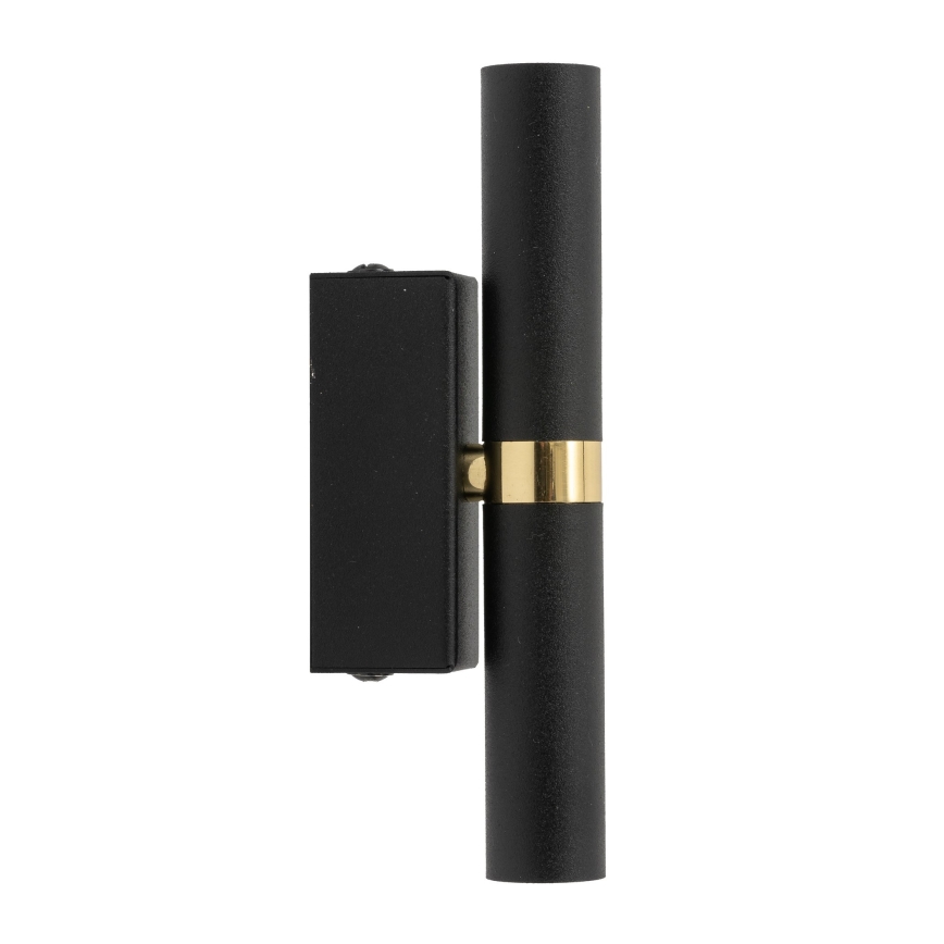 Wandleuchte LAGOS 2xG9/3W/230V schwarz/golden