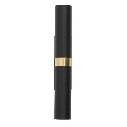 Wandleuchte LAGOS 2xG9/3W/230V schwarz/golden