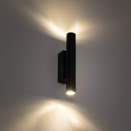 Wandleuchte LAGOS 2xG9/3W/230V schwarz