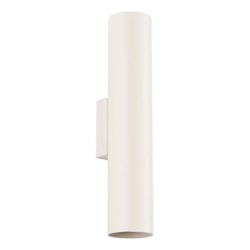 Wandleuchte LAGOS 2xGU10/10W/230V cremefarben