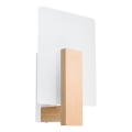 Wandleuchte LAPPO 1xE14/10W/230V beige