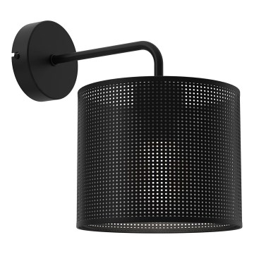 Wandleuchte LOFT SHADE 1xE27/60W/230V schwarz