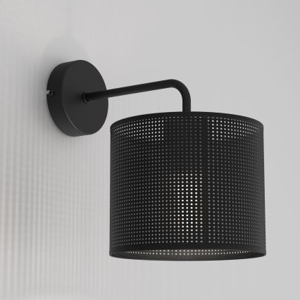 Wandleuchte LOFT SHADE 1xE27/60W/230V schwarz