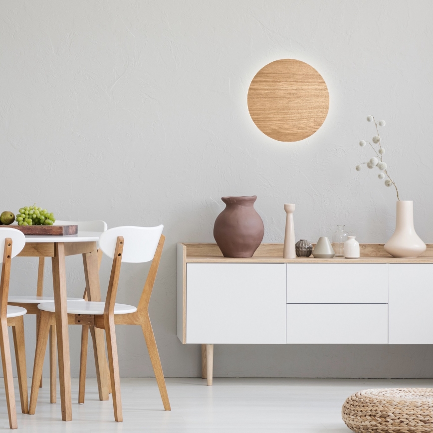 Wandleuchte LUNA 3xG9/8W/230V d 30 cm beige