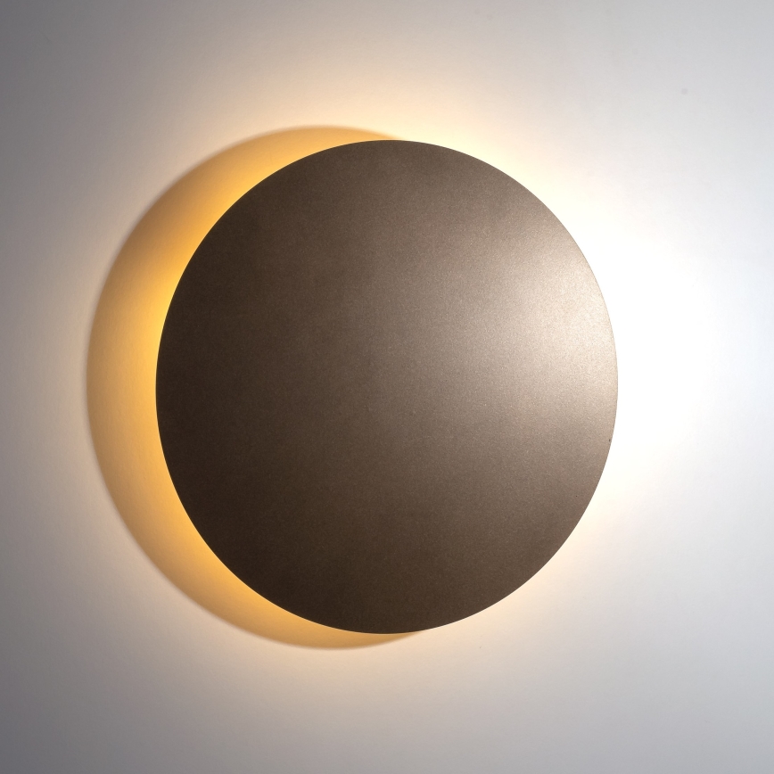 Wandleuchte LUNA 4xG9/8W/230V d 40 cm braun