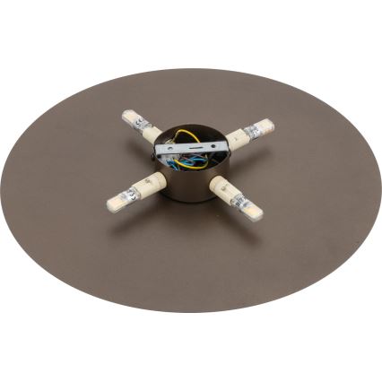 Wandleuchte LUNA 4xG9/8W/230V d 40 cm braun