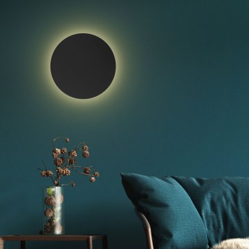 Wandleuchte LUNA 4xG9/8W/230V d 40 cm schwarz