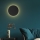 Wandleuchte LUNA 4xG9/8W/230V d 40 cm schwarz