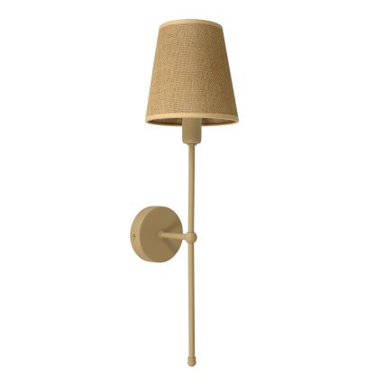 Wandleuchte MADELA 1xE14/40W/230V Jute/beige