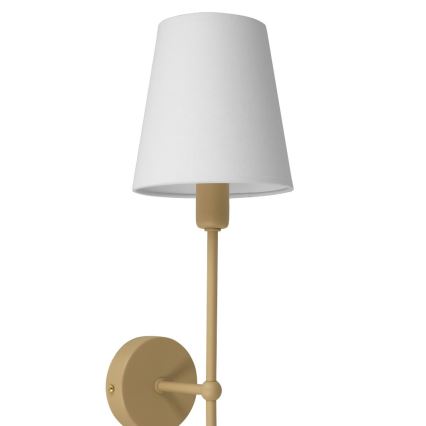 Wandleuchte MADELA 1xE14/40W/230V weiß/beige